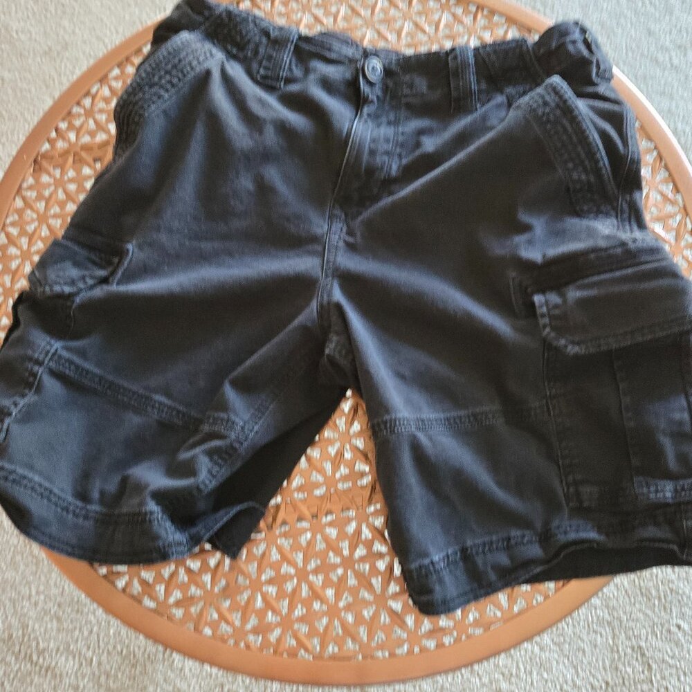 Black Cargo Shorts